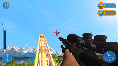 Roller Coaster Animal Shooter screenshot 2