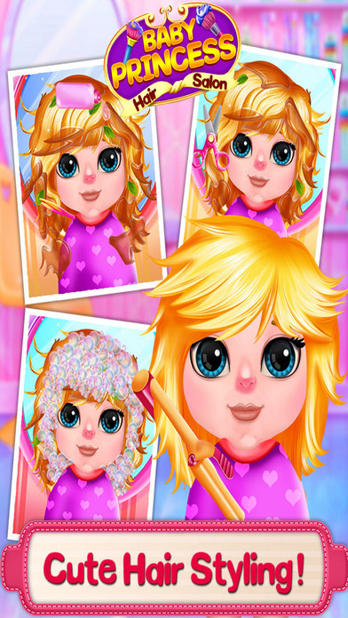 Baby Princess - Hair Salon screenshot 2