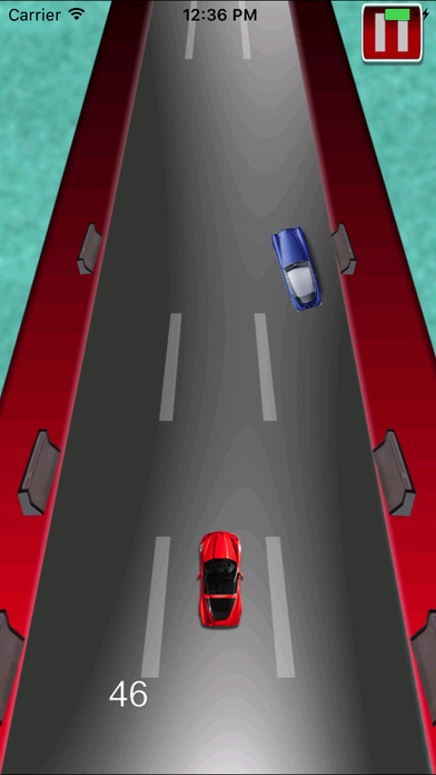 A Sport Car At Full Speed On The Road PRO screenshot 4