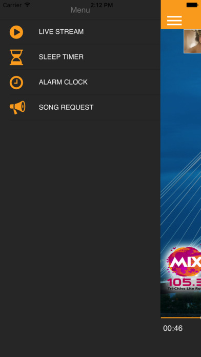Mix 105.3 screenshot 2