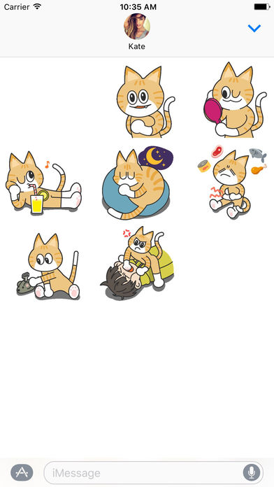 If Cats Were Therapists - Animated Gif Stickers screenshot 2
