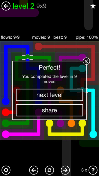 Screenshots of Flow Free: Bridges for iPhone