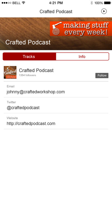 Crafted Podcast screenshot 2