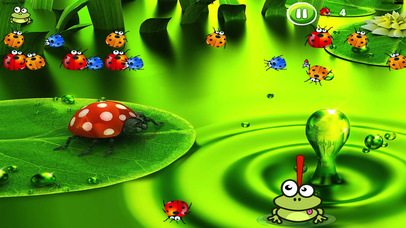 Angry Frog Blast: Garden of Animals Bugs screenshot 2