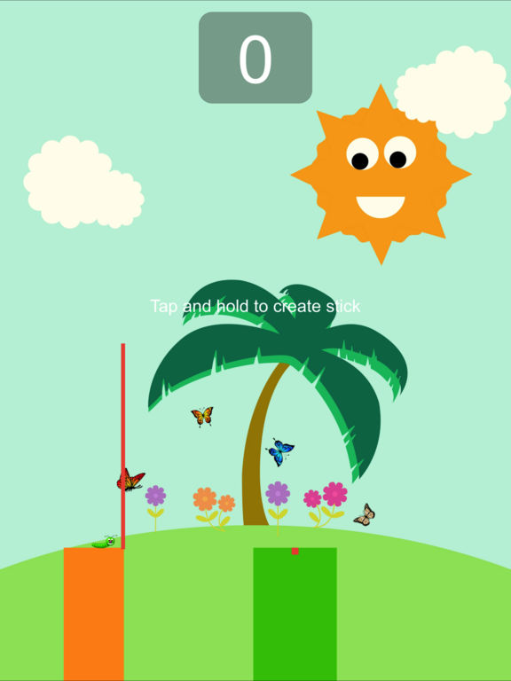 Worm Ninja Stick Hero for Kids screenshot 8