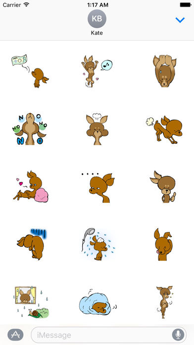 Happy Miniature Pinscher Dog Sticker screenshot 2