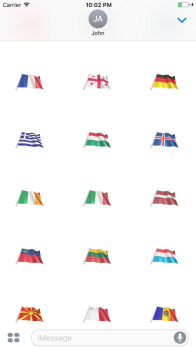 Euro Flags screenshot 2