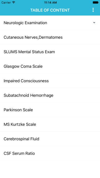 Neurology Essentials screenshot 2
