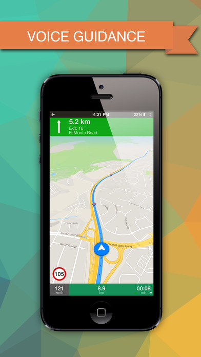 San Salvador Offline GPS : Car Navigation screenshot 4