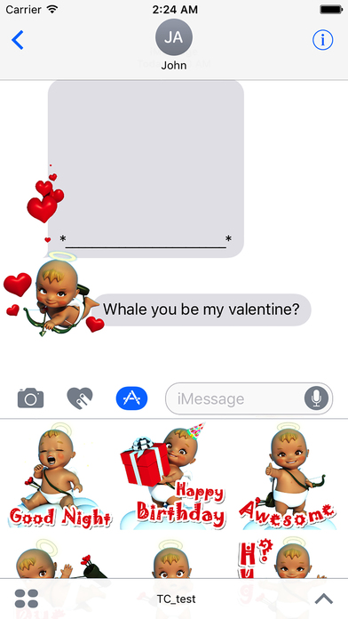 Cupi Stickers Valentine's Day Pack screenshot 2