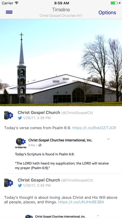 Christ Gospel Churches Int'l screenshot 3