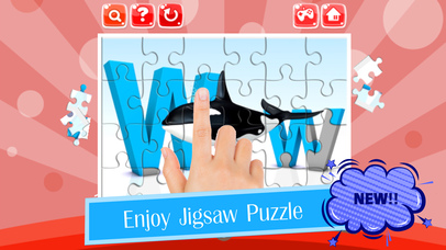 Lively ABC Alphabets Jigsaw Puzzle Game For Kids screenshot 2