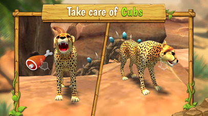 Cheetah Family Sim - Wild Africa Cat Simulator 3D screenshot 3