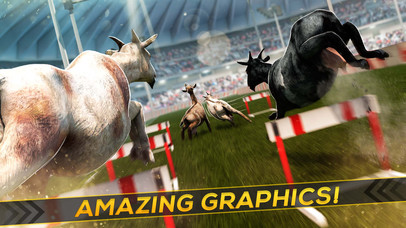 You Goat It! . Crazy Fun Race PRO screenshot 2