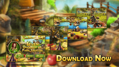 Seven Diamonds of Farm Treasure Pro screenshot 4