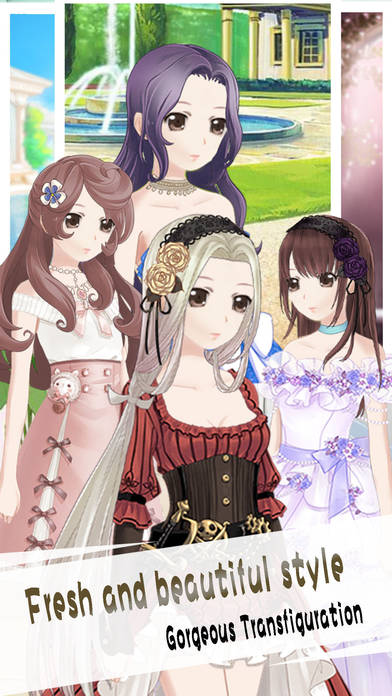 Gorgeous princess dress - Star Fantasy games screenshot 3