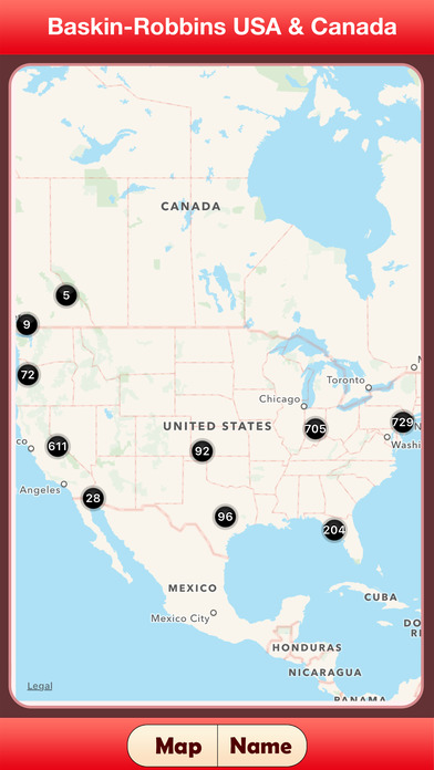 Best App For Baskin Robbins Locations screenshot 2