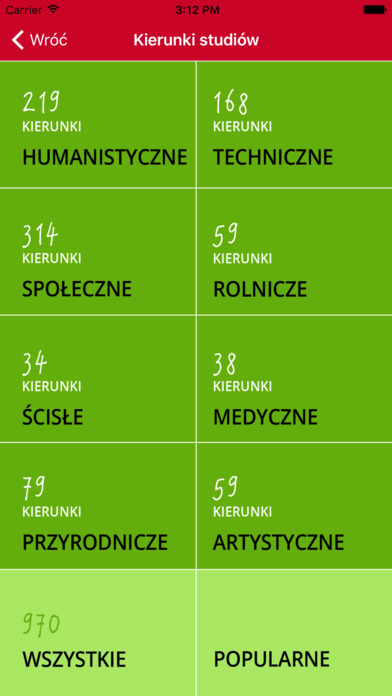 Informatur dla Maturzystów 2017 screenshot 2