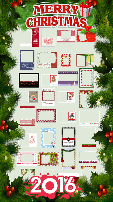 Christmas Wishing Card Maker - Xmas Memory Effects screenshot 2