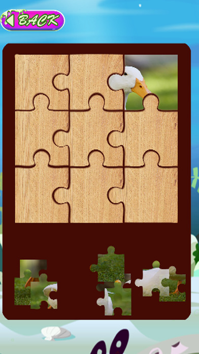 Learn Kids Games My Duck Picture Jigsaw Version screenshot 3