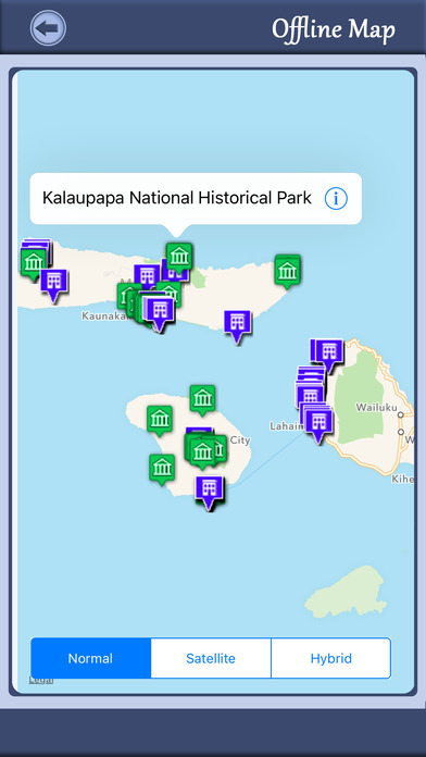 Molokai & Lanai Island Offline Tourism Guide screenshot 2