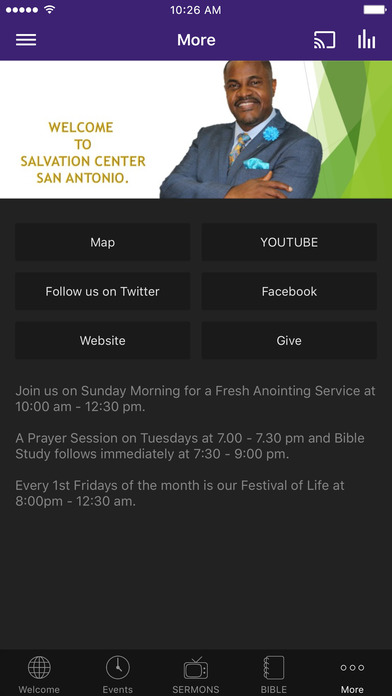 RCCG Salvation Ctr San Antonio screenshot 3