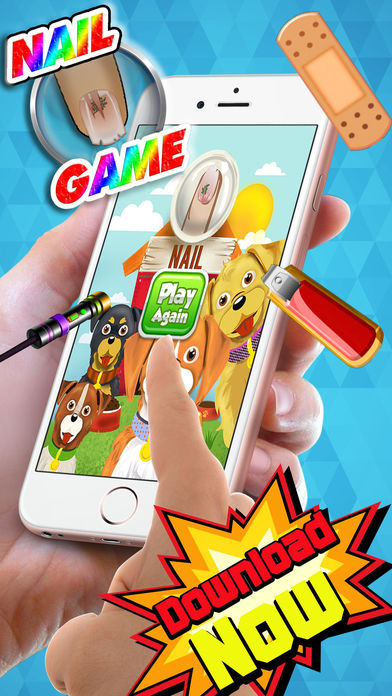 Pup Nail Doctor: Rescue and Paw your Patrol Hand! screenshot 2