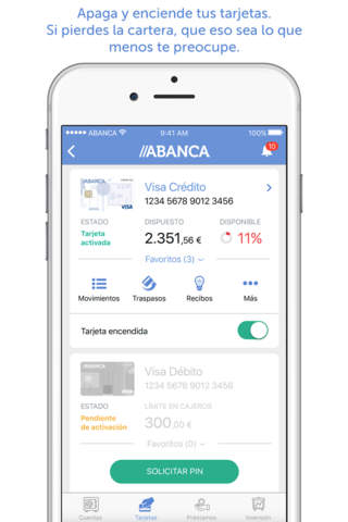 //ABANCA - Banca Móvil screenshot 3
