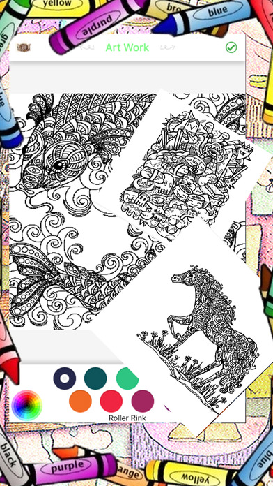 Artist Coloring - Coloring Art Book For Adults screenshot 2
