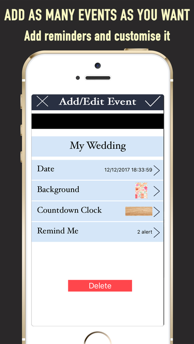 Event Countdown & Reminder Alarm screenshot 3