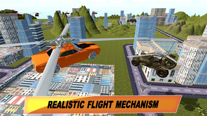 Flying Car War Simulator: Robot Driving Games screenshot 4