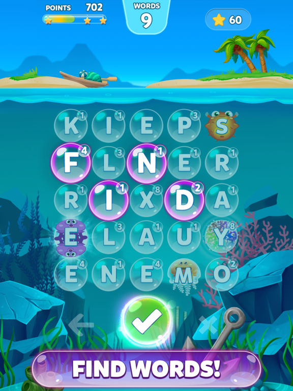 Bubble Words - Letter Splash на iPad