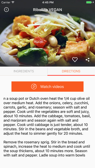 200 Vegan recipes cookbook & cooking videos screenshot 3