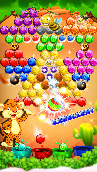 Pet Pop Bubble Legends: Popping Game screenshot 2
