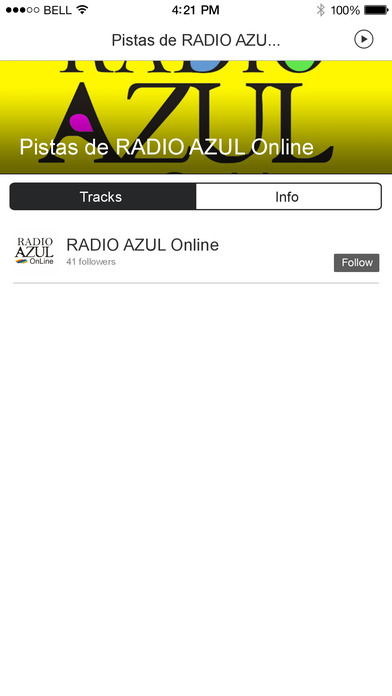 Pistas de RADIO AZUL Online screenshot 2