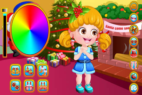 Baby Christmas Dressup1 - Festival Ball screenshot 3