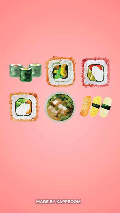 Japanse Foods Stickers screenshot 2