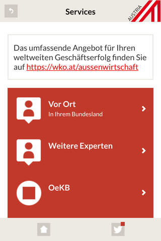 ExportService-App der AUSSENWIRTSCHAFT AUSTRIA WKÖ screenshot 4