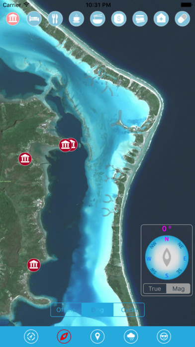Bora Bora Island Offline Travel Map Guide screenshot 2