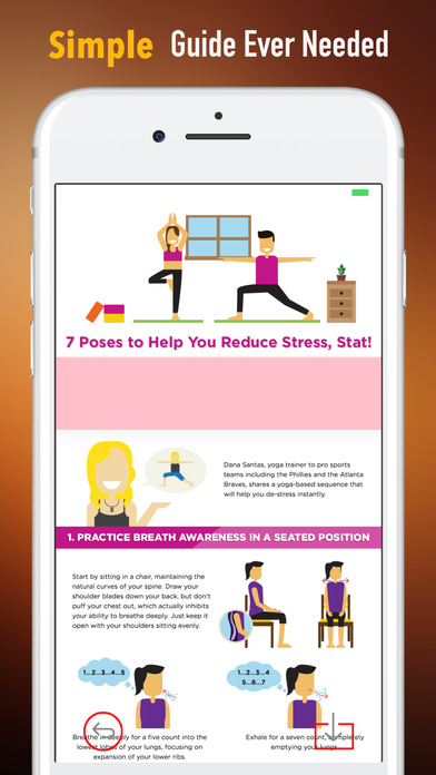 Yoga Poses For Stress and Anxiety-Guide and Tips screenshot 2