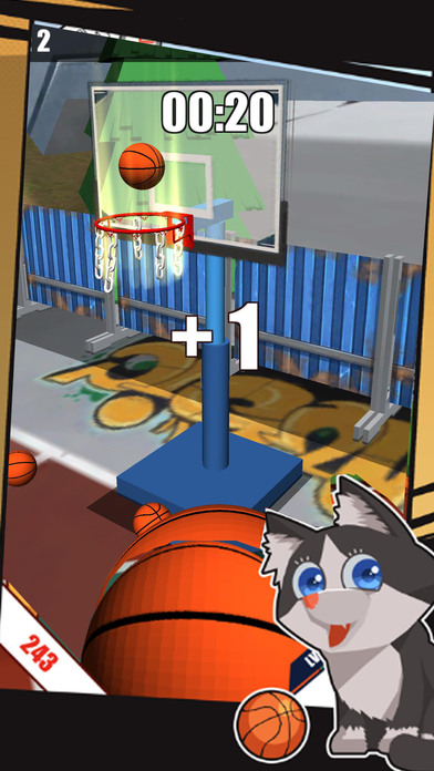 BasketBall Throw Star screenshot 2