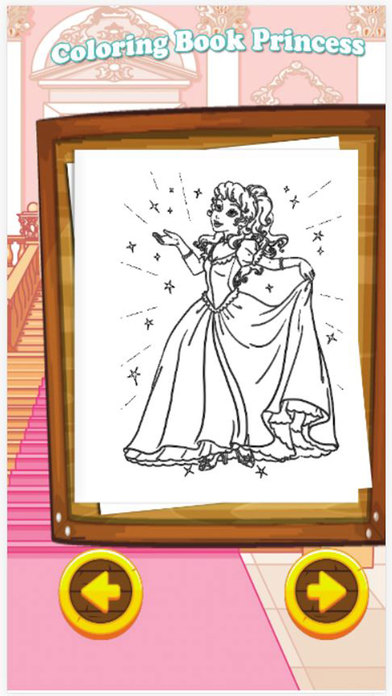 Princess Coloring Book For Kid screenshot 2