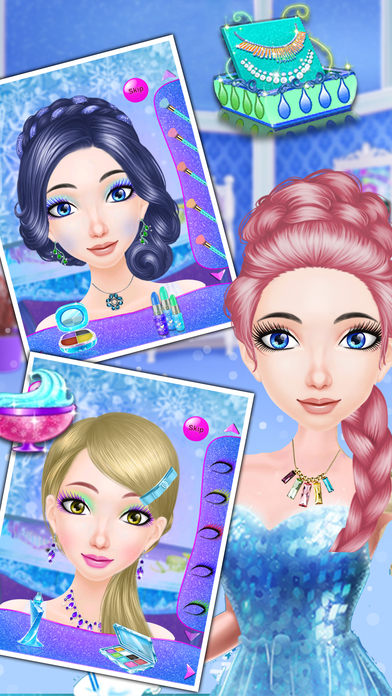 Ice Queen Ice Princess Makeover Salon screenshot 3