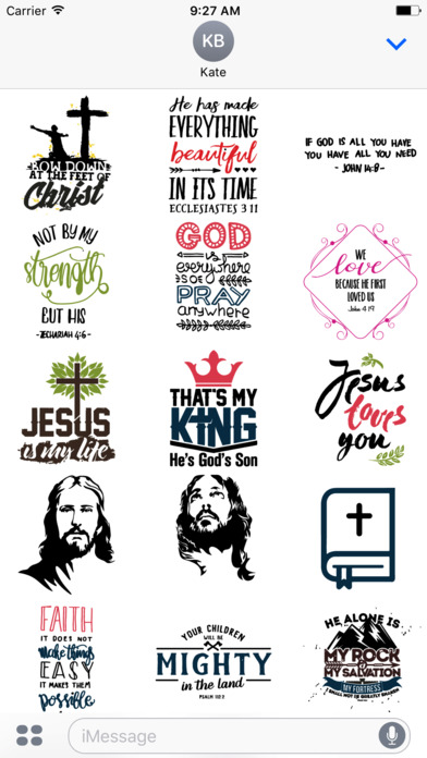 Jesus Loves You Sticker Pack screenshot 2