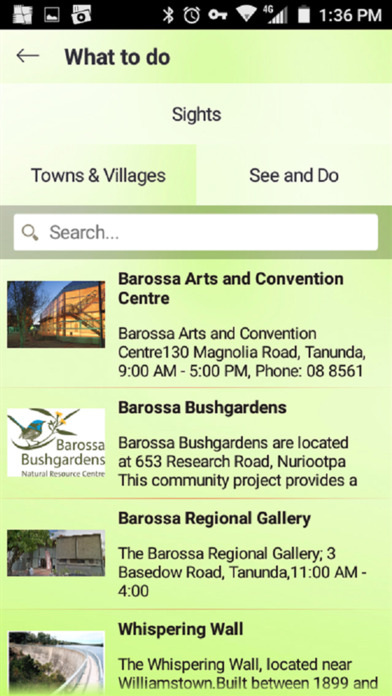 Barossa SA screenshot 2