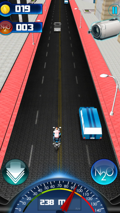 Motor Racing Traffic Rider- Highway Rider! screenshot 2