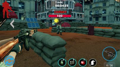 Girl Commander Shooter games screenshot 3