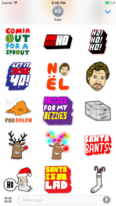 Cool Christmas Stickers by Mojistar screenshot 2