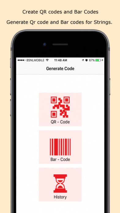 QR-Barcode Scanner & Generator screenshot 2
