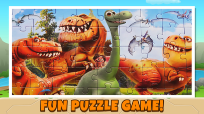Dinosaur Jigsaw Puzzle Games for Toddler Kids PRO screenshot 4